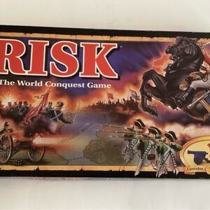 VTG 1993 Risk The World Conquest Board Game Complete Parker Brothers